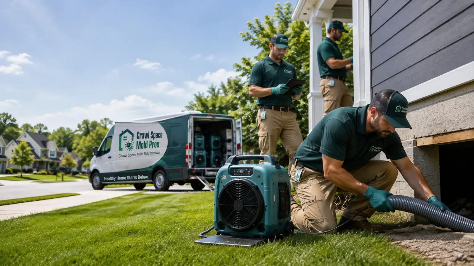 Crawl Space Mold Removal in Cornwall, PA